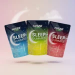 Haze CBD sleep gummies 3000mg 20 pack bubblegum pineapple strawberry night support gummies