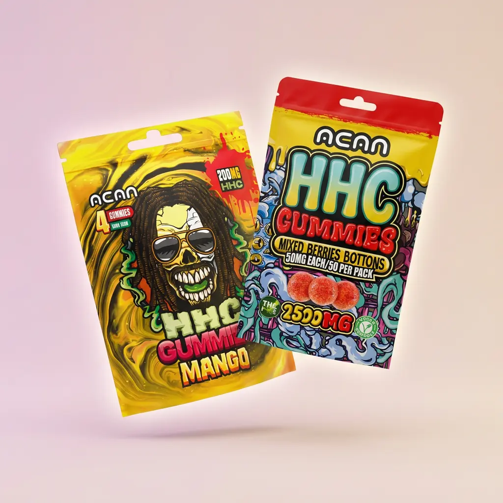 Buy HHC gummies online Europe premium HHC edibles mixed flavours high strength gummies
