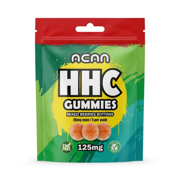 Acan HHC Gummies 25mg Each Low Dose